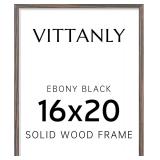 Vittanly 16x20 Wood Frame with Mat