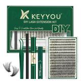 KEYYOU Lash Kit 0.07 9-18D with Bond