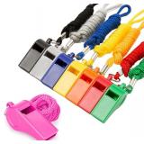8-Pack 120dB Safety Whistles with Lanyard