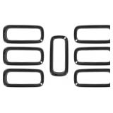 Hoolcar Renegade Front Grille ABS Black