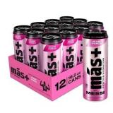 M s+ by Messi Hydration Miami Punch, 12 Pack