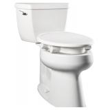 Bemis 3' Raised Toilet Seat, White
