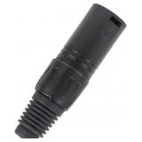 Monoprice 3-Pin DMX Terminator Black