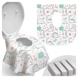 Relyo Toilet Seat Cover   20 Pack (Dinosaurs)