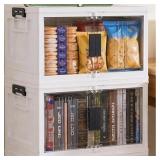 2Ct Storage Bins with Lids