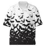 Men's MED Short Sleeve Button-Up Shirt