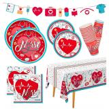 Nurse Graduation Party Supplies Plates Napkins