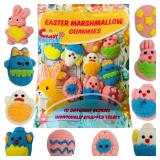 2 Pack - Easter Marshmallow Gummies 10 Designs 4.5