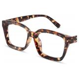 IBOANN Oversized Blue Light Glasses for Women