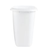 Rubbermaid 1.5 gal White Vanity Wastebasket