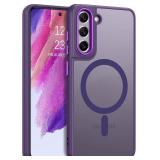 DUEDUE Galaxy S21 FE MagSafe Case, Purple