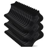 shnn 14 Pairs Ankle Socks with Heel Tab