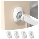 SAFELON Baby Safety Gate Wall Protector, White