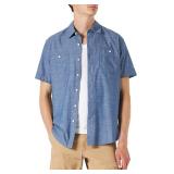 Amazon szL Essentials Chambray Button-Down Shirt