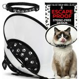 Cat Cone Collar for Cats Recovery (Medium)