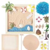 WEBEEDY Beach Zen Garden Kit 6x6cm