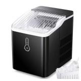 $126 YUKOOL Ice Maker Countertop, 26Lbs/24H