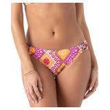 Size: XL - Roxy Side Tie Bikini Bottoms, Low Rise,