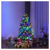 Costway 4Ft Pre-Lit Xmas Tree 100 LED Lights