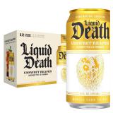 Liquid Death Iced Tea Unsweet Reaper 12 Oz
