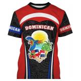 (L) DFZ Dominican Flag Tee Unisex Jersey Shirt