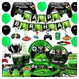 Gaming Birthday Party Supplies: Plates, Cups