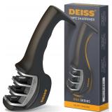 Deiss Pro 3-Stage Knife Sharpener (Silver)
