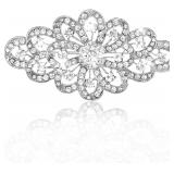 Austrian Crystal Rhinestone Wedding Brooch 4'