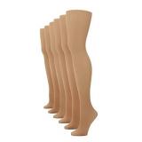 1-Pair (M) No Nonsense Women's Sheer Pantyhose (Ta