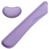 Keyboard Wrist Rest & Mouse Pad, Memory Foam
