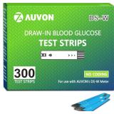 AUVON DS-W Blood Glucose Test Strips 300