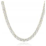 Kose Pear CZ Tennis Necklace 16/18/20in