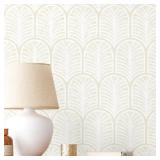 Sevalo Peel & Stick Wallpaper Beige 17.3W 197L