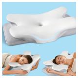 Cervical Neck Pillow for Pain Relief, Grey