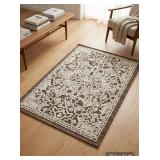 Mohawk Home Abstract Rug 30x43 Brown/Cream