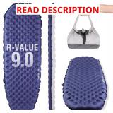 TOBTOS Camping Sleeping Pad 9.0 R-Value