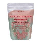 Oouueeoo Calcium Gummies, Pomegranate, 90ct