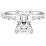 Sz 10 TIGRADE 4CT Engagement Ring CZ