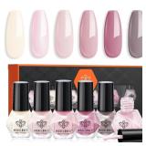 Modelones 6-Color Quick Dry Nail Polish Set