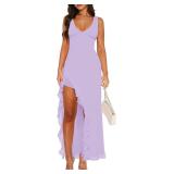 MIYIEONZ Summer Wedding Guest Dress, Maxi