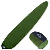 GrowSwell Surfboard Sock: Treetop Green Cover