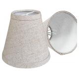 Tan STAR Barrel Lampshade 3x6x5 in 2 pcs