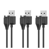 AWINNER Garmin Charger Cable (3 Pack)