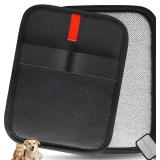 Pet Hair Removal Gloves, Reusable Black