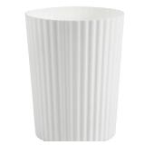 JiatuA Small Trash Can White Wastebasket