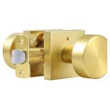 coolnews Satin Brass Privacy Door Knob