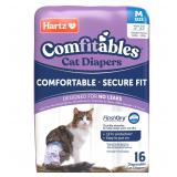 (M) Hartz Comfitables Cat Diaper 16 Count
