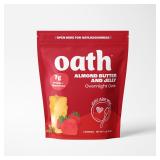 Oath Oats Almond Butter & Jelly Overnight Oats