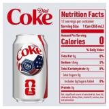 6Ct Diet Coke Fridge Pack Cans, 12 fl oz
