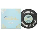 Vinyl Record Graduation Card for Graduates